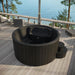 SaunaLife 6 Person Wood-Fired Hot Tub S4N/S4B