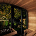 SaunaLife Model CL5G Cube-Series 4-Persons Outdoor Home Sauna Kit
