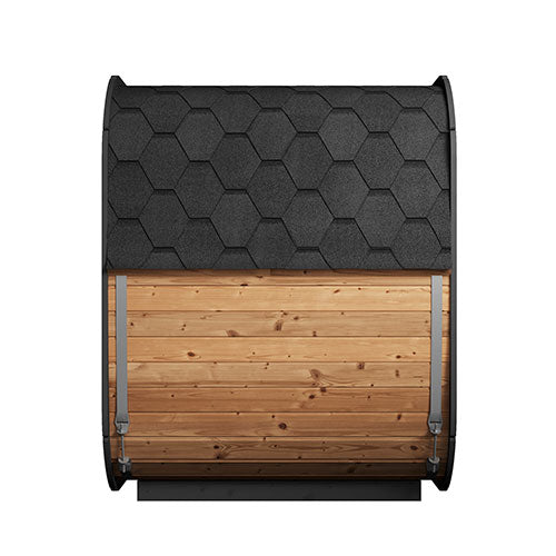SaunaLife Model CL5G Cube-Series 4-Persons Outdoor Home Sauna Kit
