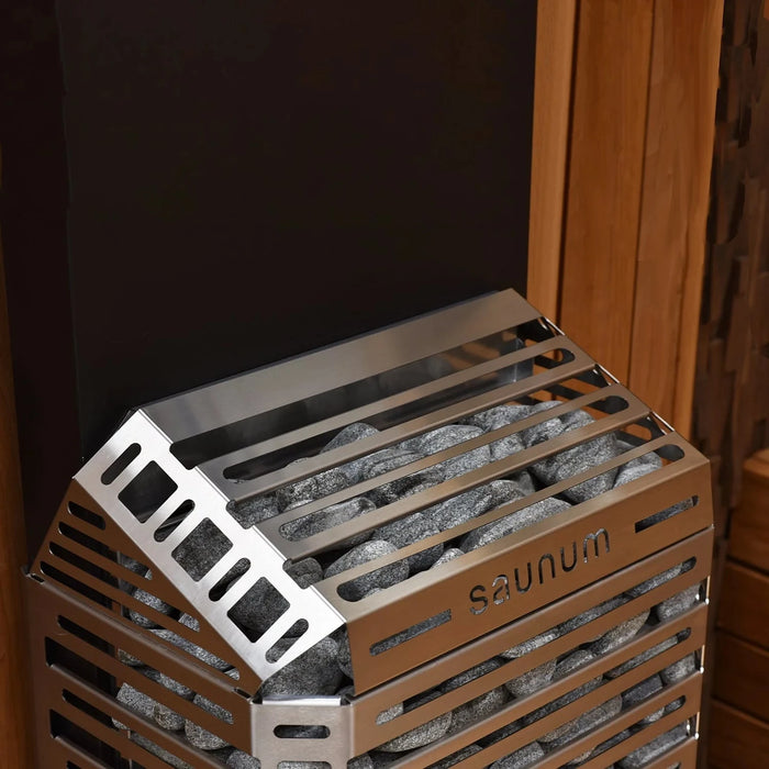 Saunum Air 7 Air Series 6.4kW Electric Sauna Heater with Climate Equalizer