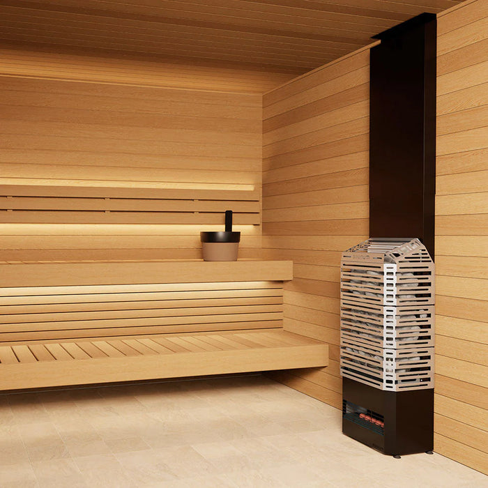 Saunum Air 7 Air Series 6.4kW Electric Sauna Heater with Climate Equalizer