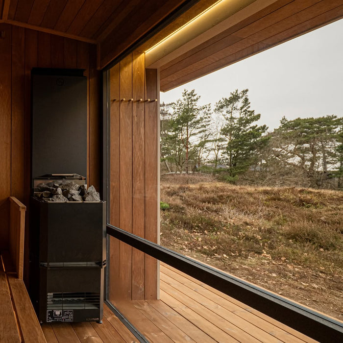 Saunum AIR L 10 WiFi Sauna Heater Package