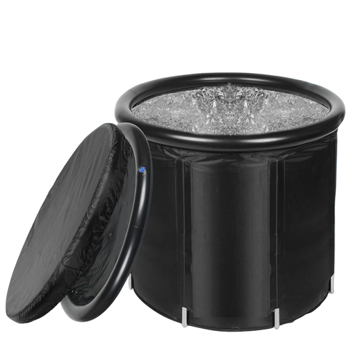 XL Cold Plunge Tub – 105 Gallon Portable Ice Bath for Athletes & Recovery with Cover – Indoor/Outdoor Use